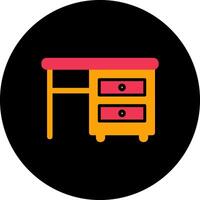 Table with Drawers I Vector Icon