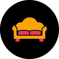 Double Sofa Vector Icon