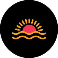 Sunrise Vector Icon