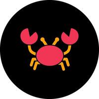 Crab Vector Icon