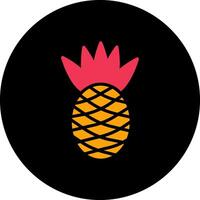 icono de vector de piña