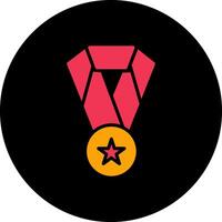 icono de vector de medalla