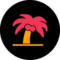 Coconut Tree Vector Icon