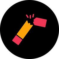 Broken Cigarette Vector Icon