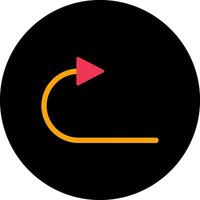 Arrow Pointing Right Vector Icon