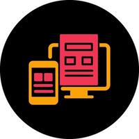 Adaptive Layout Vector Icon