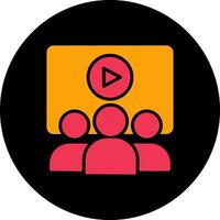 Online Course Vector Icon