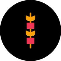 Kebab Vector Icon