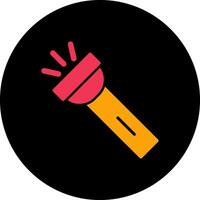 Flashlight Vector Icon