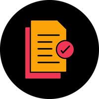 Report List Vector Icon