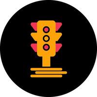 Traffic Signal Vector Icon