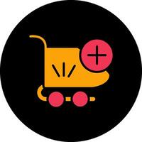 añadir al icono de vector de carrito