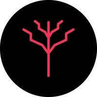 Tree with no leaves Vector Icon