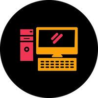 Computer Vector Icon