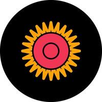 Optical Radiation Vector Icon
