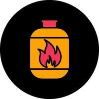 Gas Cylinder Vector Icon