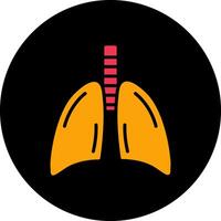 Lungs Vector Icon