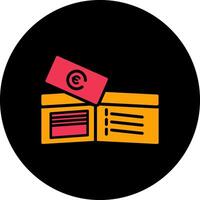 Money in Wallet Vector Icon