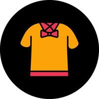 Shirt with Bow Vector Icon