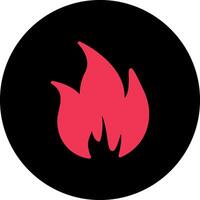 Flame Vector Icon