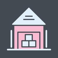 Warehouse Vector Icon