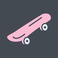 Skateboard Vector Icon