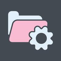 Preferences Folder Vector Icon