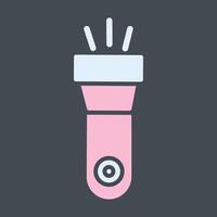 Flashlight Vector Icon