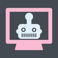 Artificial Bot Vector Icon