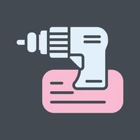 Drill Machine Vector Icon