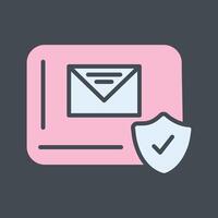 Mail Protection Vector Icon