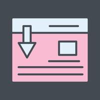 Landing Page Vector Icon