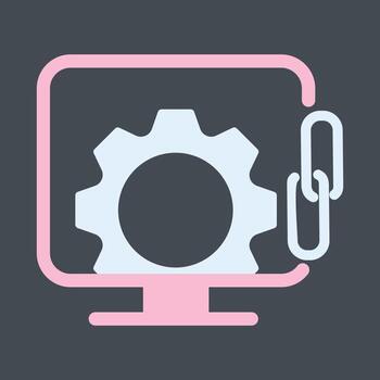 Link Optimization Vector Icon