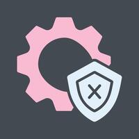 Unprotected Vector Icon