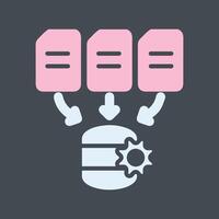 Data Processing Vector Icon