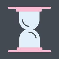 icono de vector de reloj de arena