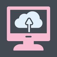 Cloud Backup Vector Icon