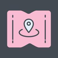Map and Location Vector Icon
