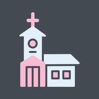 edificio Iglesia vector icono