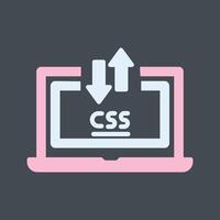 CSS Laptop Vector Icon