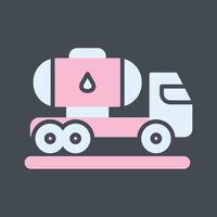 Tank Truck Vector Icon