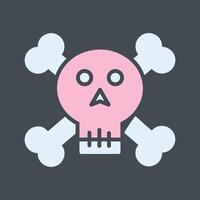 Pirate Skull II Vector Icon