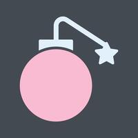 Exploding Cannon Ball Vector Icon