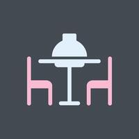 Dinner Table II Vector Icon