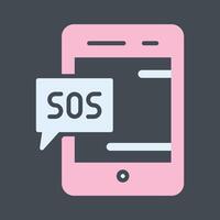 SOS Vector Icon