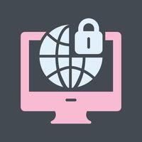 Internet Security Vector Icon