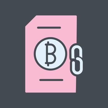 icono de vector de enlace