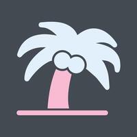 Coconut Tree Vector Icon