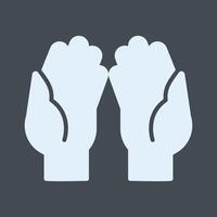 Praying Hands Vector Icon