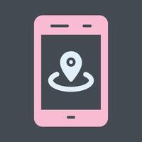 Location Service Vector Icon